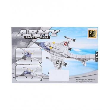 Fun Blox Fighter Plane Set 168 Pieces